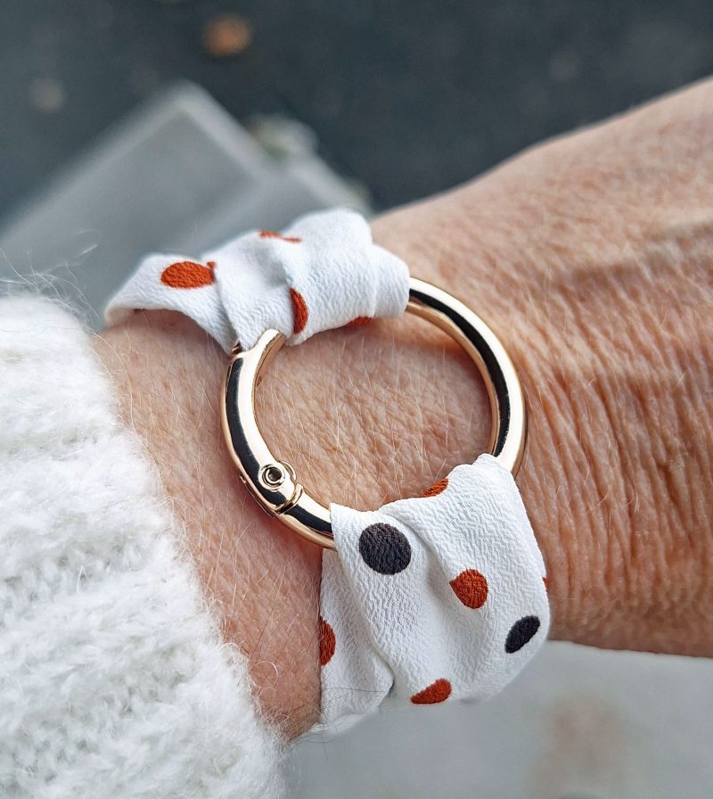 Bracelet à nouer P'tits pois