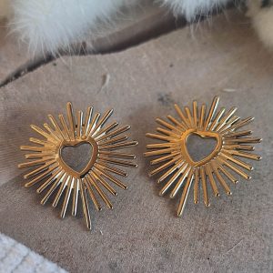 Boucles "Coeurs ex voto"