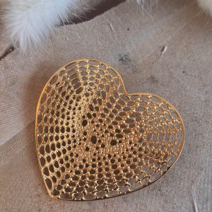 Broche "Un coeur simple"