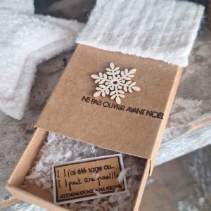 La Boîte cadeau " Ne pas ouvrir avant Noël"