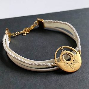 Bracelet "Harmony" ivoire