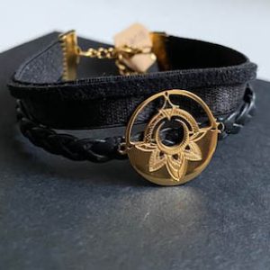 Bracelet "Harmony" noir